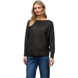 Street One Dames Basis Dolman-trui in Bruin, in size: 34