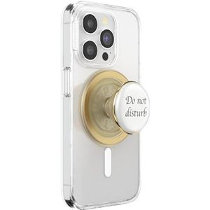 PopSockets: PopGrip Round voor MagSafe - Adapterring voor MagSafe inbegrepen - Uitbreidende telefoonstandaard en grip met verwisselbaar bovenblad voor smartphones en hoesjes - hars