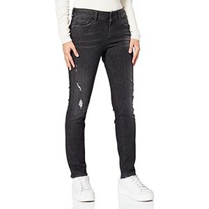 Replay Dames New Luz Jeans, Grijs (097 Dark Grey), 24W x 28L