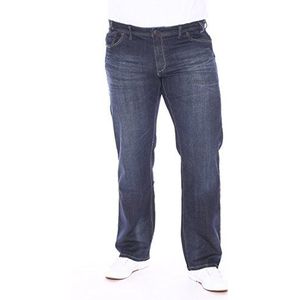 Replika jeans Heren Loose Fit Jeans, blauw (Blue Used Wash 0597), 60W x 34L