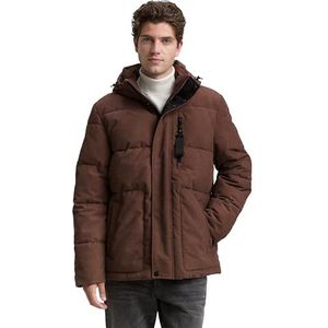 Tom Tailor - Corduroy Pufferjas - Met Afneembare Capuchon