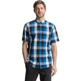 TOM TAILOR - Overhemd - Blauw - Geruit - Regular Fit