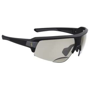 BBB Cycling Sportbril met leesdeel voor verziend zicht zonnebril met fotochromatische glazen, sportbril met sterkte voor heren en dames, impulslezer BSG-64PH dioptrie waarde + 2.0