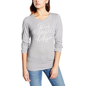 Tommy Hilfiger Lulu Shimmer cn T-shirt met lange mouwen voor dames