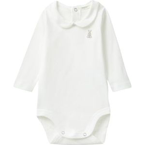 United Colors of Benetton Shirt met lange mouwen voor, Wit, 62