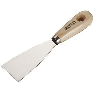 Alyco 196350 spatel, hout staal, 50 mm