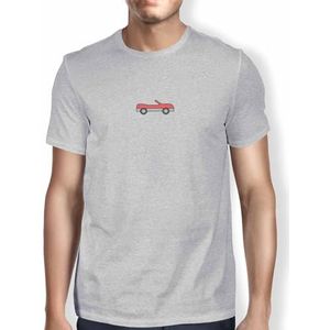 Green Fish Heren T-shirt, grijs, M