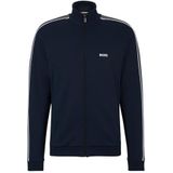 BOSS Tracksuit voor heren van interlock-katoen, Dark Blue403, L