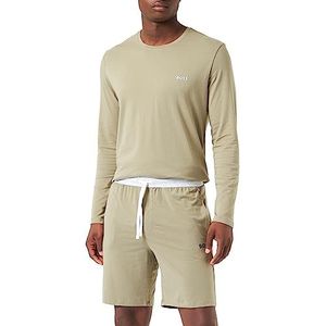 BOSS balans shorts - pyjamabroek Heren, Licht/pastelgroen, XS