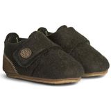 Wheat Pantoffels - Wol - Marlijnvilt - Olive - Wheat - 19 - Pantoffels