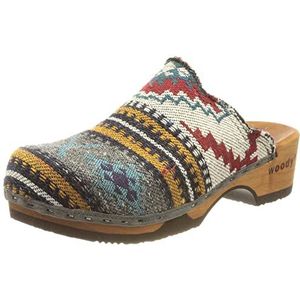 Woody Dames Emma houten schoen, gipsy, 36 EU, Gipsy, 36 EU