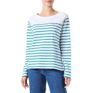 Armor Lux Zeeman met lange mouwen, Wit/Deep Lake, XXL