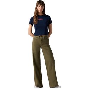 Levi's 318 Styled Shp Wide Leg Ivy Green, ivy-groen, 32W x 32L