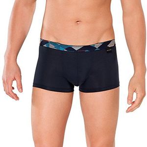 Schiesser Heren hip-shorts retroshorts, blauw (donkerblauw 803), S
