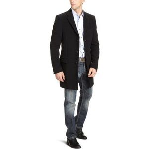ck Calvin Klein heren korte mantel Slim Fit KML947H6500