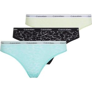 CALVIN KLEIN BRAZILIAANSE 3PK, Multi, XL, Multi (Zwart/Highline Groen/Beau Blauw/), XL