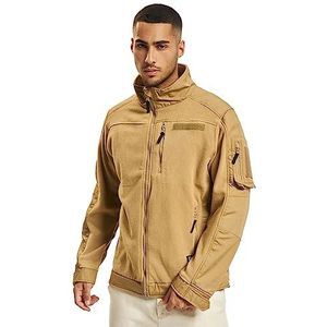 Brandit Fleecejack, ripstop bondsweer, tactische fleece jas, outdoor, army, camel, 3XL