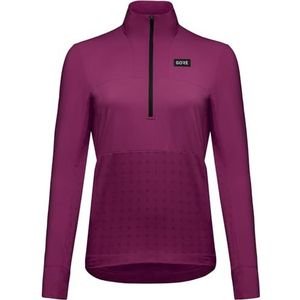 GORE WEAR Dames Trailkpr Hybrid 1/2-zip overhemd