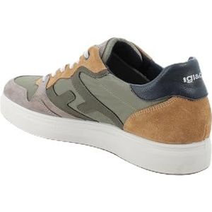 Igi&Co U.Sacha Veterschoenen voor heren, Peltro-Senape, 41 EU, mosterdtin, 41 EU