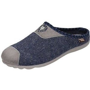 Manitu home dames pantoffel, blauw, 45 EU