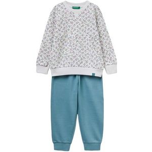 United Colors of Benetton Comp (shirt + broek), Veelkleurig., 4 Jaar