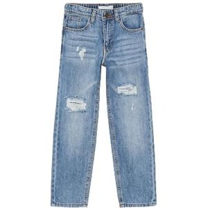 NKNSIDNEY Tapered Jeans 7305-BE P, blauw (medium blue denim), 134 cm