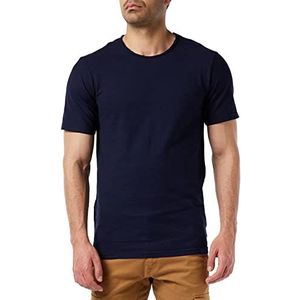 United Colors of Benetton T-shirt 3JE1J19A5, donkerblauw 016, M heren, Donkerblauw 016, M