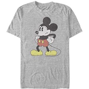 Disney Classic Mickey - Mightiest Mouse Unisex Crew neck T-Shirt Melange grey 2XL