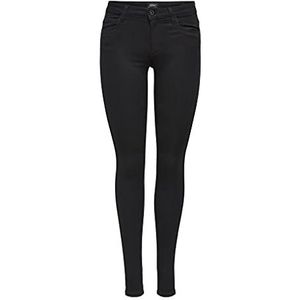 ONLY Royal Reg Skinny Pim600 Noos Jeansbroek voor dames, zwart, S / 32