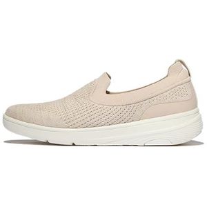 Fitflop - Super-Q Knit - Slip-ONS Sneaker - Steen Beige Platino