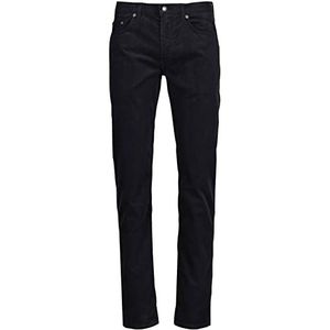 GANT Heren D1. Hayes Cord Jeans vrijetijdsbroek, zwart, 34