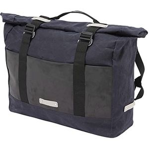 Altura Unisex Heritage Messenger Bag, Zwart, One Size UK