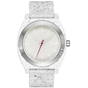 Nixon Analoog kwarts horloge met siliconen armband A1361-5135-00, Vanilla spek