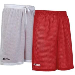 Joma Rookie Reversible Basketbalshort heren rood wit