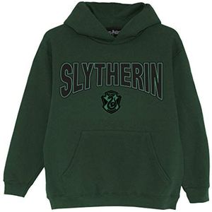 Harry Potter Slytherin Shield Pullover hoodie, Meisjes, 116-182, Green, Officiële Koopwaar