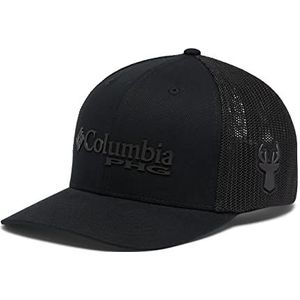 Columbia PHG Logo Mesh Ball Cap-Hoog, Zwart, S/M
