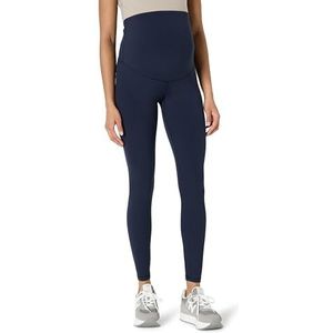 Amazon Essentials Actieve FormFlex Boterzachte zwangerschapslegging voor dames, over de buik, volledige lengte, yoga, workout, zwangerschapslegging, marineblauw, M