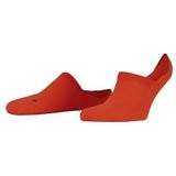 FALKE Cool Kick anatomische pluche zool functioneel garen footies Unisex oranje - Maat 37-38