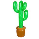 Boland 54426 - Opblaasbare cactus, 86 cm, waterspeelgoed, decoratie, feestversiering voor zwembad, tuinfeest en Mexico themafeest