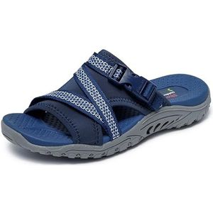 Skechers Reggae voor vrouwen - Slide Thru, Donkerblauw, 40.5 EU