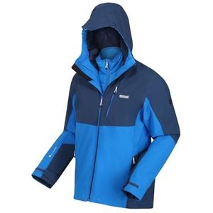Regatta - Wentwood Vii - 3 in 1 Jas - Zwart - 100% Gerecycled Polyester, Waterdicht, Ademend