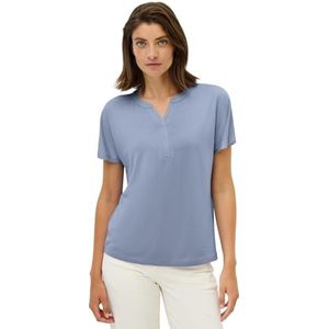 Cecil Casual damesshirt in tunieklook, Mountain Blue, L