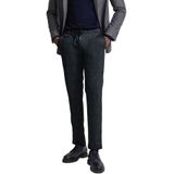 Bugatti - Chino - Blauw - Stretchmateriaal - Slim Fit