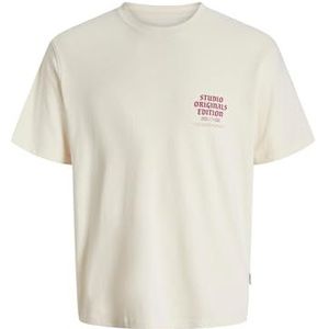 JACK & JONES - JORMEADOWS - Shirt - Rosa/Wijnrood/Wolwit