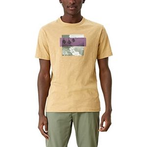 s.Oliver Heren T-shirt, goudgeel, XL