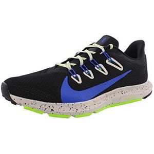 Nike Nike Quest 2 Se, Trail Hardloopschoenen voor heren, meerkleurig (zwart/racer blauw/woestijnzand 1), 5,5 UK (38,5 EU), Veelkleurig zwart racer blauw woestijn zand 1, 39 EU