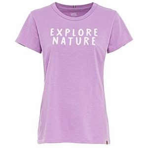 Camel Active Womenswear T-shirt voor dames, orchid, XL