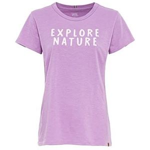 Camel Active Womenswear T-shirt voor dames, Orchidee, S