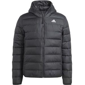 adidas mannelijke Volwassen Essentials Licht Donsjack Met Capuchon