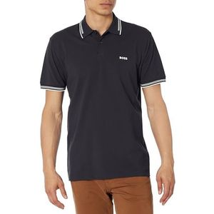 BOSS Paul Modern Essential Polo voor heren, Crisp Navy, L